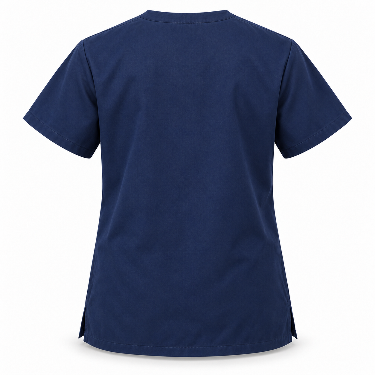 Navy Utility Scrub Work Top – Back | Liberty Edge Industries