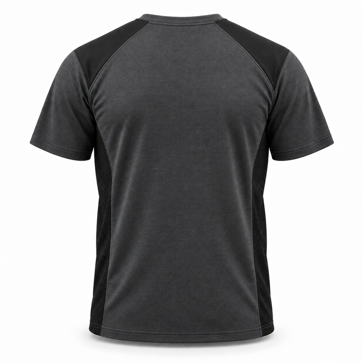 Charcoal Technical Work T-Shirt – Back | Liberty Edge Industries