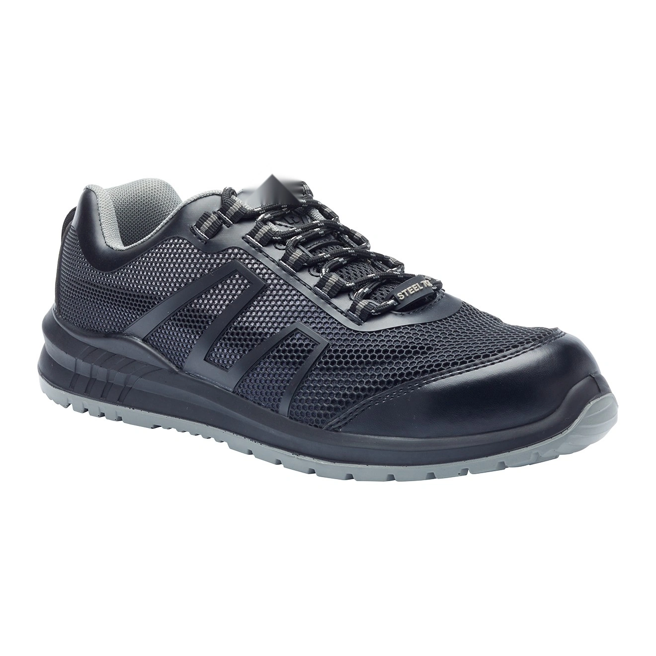 Grey-Sole Mesh Work Trainer – Product photograph | Liberty Edge Industries