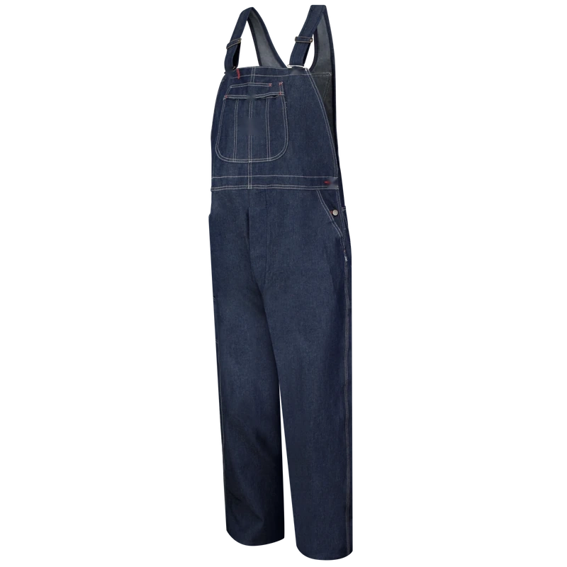 Denim Bib Overalls – Front | Liberty Edge Industries