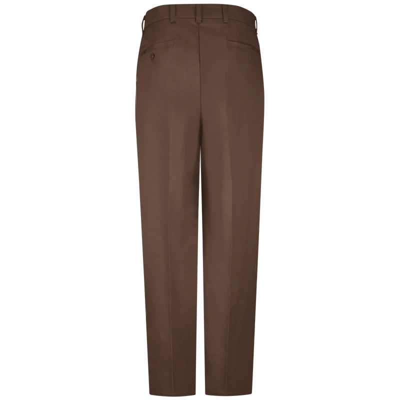 Brown Industrial Work Trousers – Back | Liberty Edge Industries