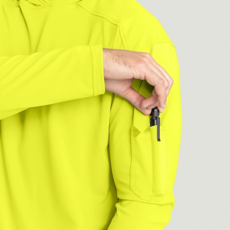 High-Visibility Long-Sleeve Tee – Detail | Liberty Edge Industries