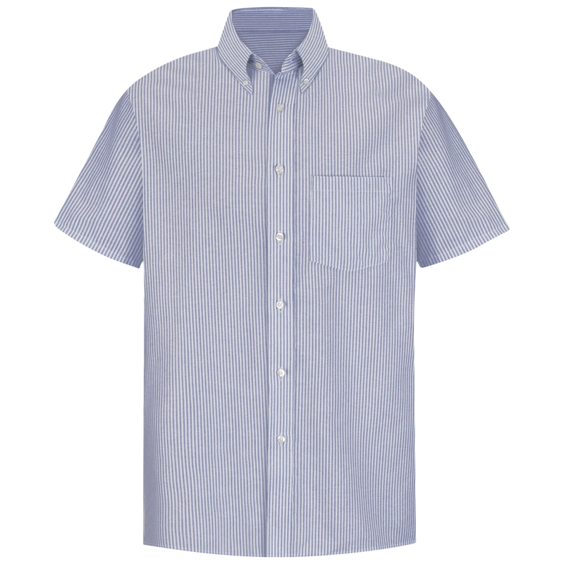 Light Blue Short-Sleeve Shirt – Front | Liberty Edge Industries